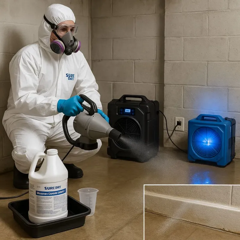Sanitization and Odor Removal process in Viera East, FL