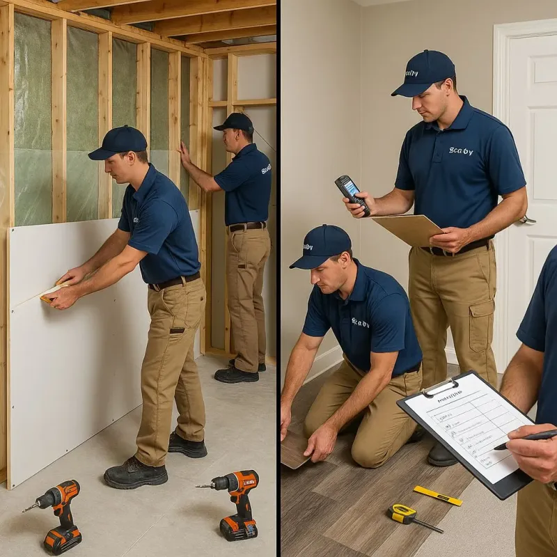 Repairs and Reconstruction process in Viera East, FL