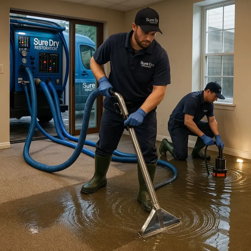 Water Extraction and Removal process in Viera East, FL